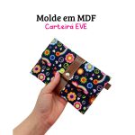 Molde em MDF - Carteira EVE