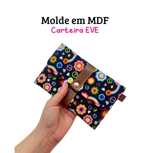 Molde em MDF - Carteira EVE - Imagem 1