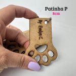 Apliques em MDF - Kit Patinhas - Imagem 3