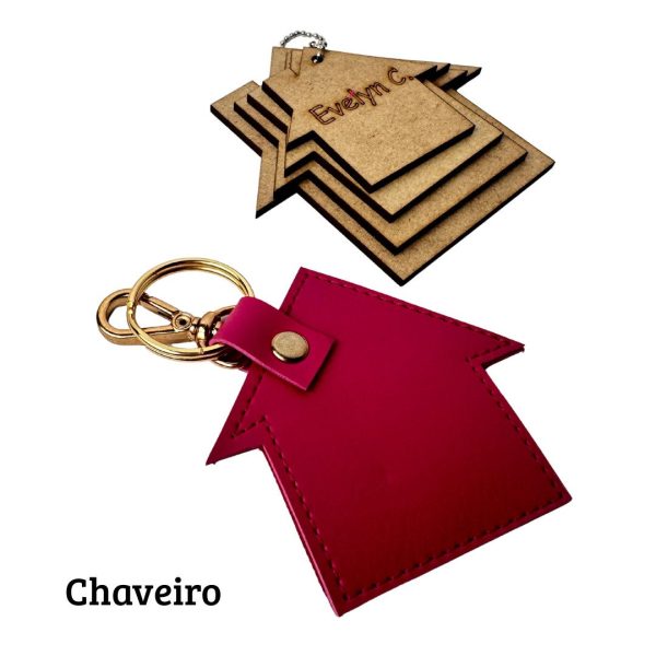 Apliques em MDF - Kit Casinhas - Imagem 3