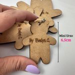 Apliques em MDF - Kit Ursinho - Imagem 4