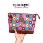 Molde em MDF - Necessaire Nina