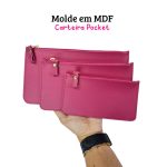 Molde em MDF - Carteira Pocket