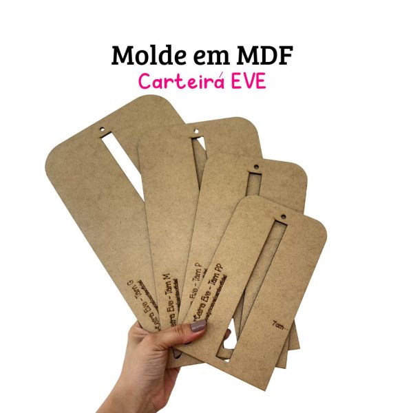 Molde em MDF - Carteira EVE - Imagem 3