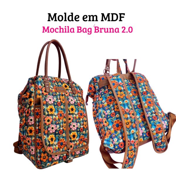Molde em MDF - Bag Bruna - Imagem 1