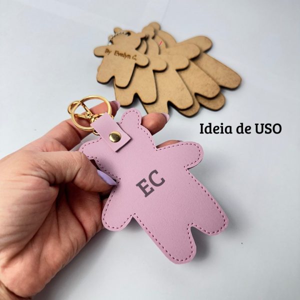 Apliques em MDF - Kit Ursinho - Imagem 3