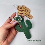 Apliques em MDF - Kit Cactos - Imagem 3