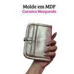 Molde em MDF - Carteira Margarida - Imagem 3