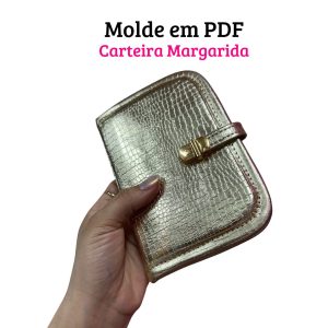 Molde em PDF Carteira Margarida